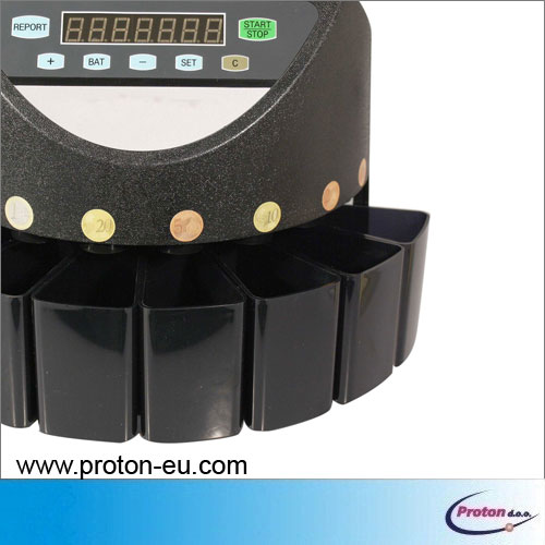 Aparat za �tetje in sortiranje kovancev 2 - Proton d.o.o.