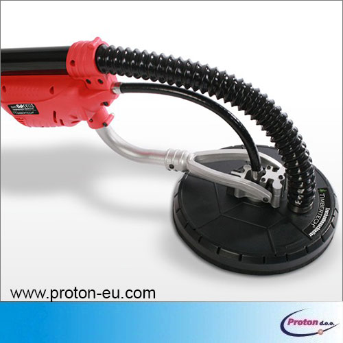 Zlo�ljiv brusilnik za stene 750 W - �IRAFA 2 - Proton d.o.o. - zirafa -�zlo�ljiva - teleskopska - teleskop - stenski brusilnik -flex- fleks - stroj za bru�enje sten stropov - brusilka z dolgim vratom - brusilnik - dolg vrat - stena - zid - strop � mavcne plo�ce - gips - mavcna plo�ca 