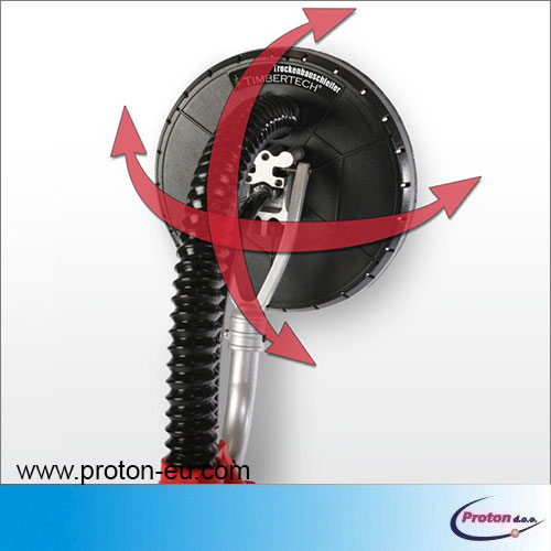 Zlo�ljiv brusilnik za stene 750 W - �IRAFA 4 - Proton d.o.o. - zirafa -�zlo�ljiva - teleskopska - teleskop - stenski brusilnik -flex- fleks - stroj za bru�enje sten stropov - brusilka z dolgim vratom - brusilnik - dolg vrat - stena - zid - strop � mavcne plo�ce - gips - mavcna plo�ca 