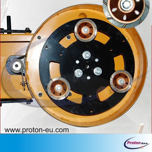 Brusilniki betona 4000 W 2 - Proton d.o.o.- brusilnik za beton - betonski brusilnik - flex - fleks - stroj za brušenje sten stropov - brusilka - brusilnik - beton - asfalt - estrih - plata - cement - popravljanje - podiranje - frezanje - stena - zid - strop - gips - mavcna plošca