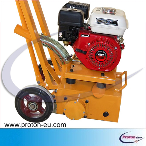 Freza za beton in asfalt 4400 W 4 -  Proton d.o.o. - brusilnik za beton - betonski brusilnik - flex - fleks - stroj za bru�enje sten stropov - brusilka - brusilnik - beton - asfalt - estrih - plata - cement - popravljanje - podiranje - frezanje - stena - zid - strop - gips - mavcna plo�ca