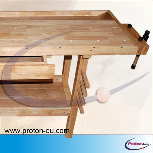 Mizarska delovna miza 1370 x 500 x 870 mm 8 - Proton d.o.o. - ponk - pank - delovni pult - hoblpank - hoblponk - hobl ponk - mizarski pank - tišlarska miza - skobelnik - virštat - virštak - berštat - stolarska klupa