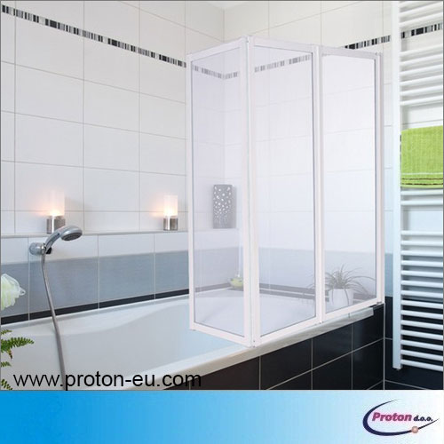 Paravan za kopalni�ko kad s tridelnim krilnim zaslonom 4 -  Proton d.o.o.