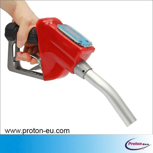 Pipa za točenje goriv 60 L/min z digitalnim �tevcem pretoka goriva 10 - Proton d.o.o.