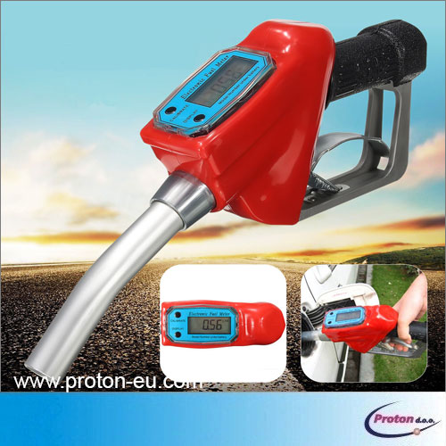 Pipa za točenje goriv 60 L/min z digitalnim �tevcem pretoka goriva 2 - Proton d.o.o.