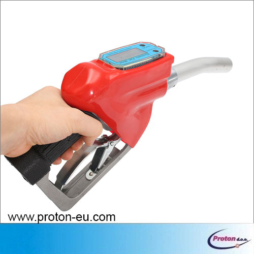 Pipa za točenje goriv 60 L/min z digitalnim �tevcem pretoka goriva 7 - Proton d.o.o.