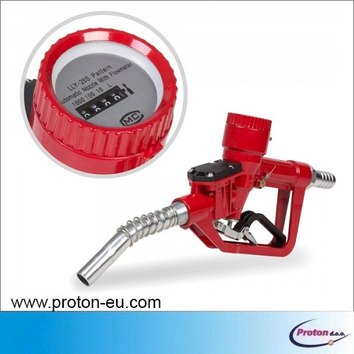 Samodejna pipa za točenje goriv 60 L/min z analognim �tevcem 1 - Proton d.o.o.